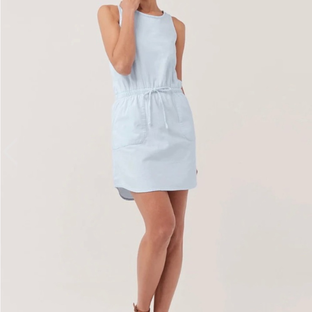 Pact Chambray Dress
